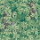 Foglie e Scimmie Fornasetti Wallpaper Cole and Son Forest Green 123/10049