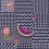 Carta da parati Fruta e Geometrico Fornasetti Cole and Son Magenta & Ink 123/6028