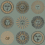 Soli Fornasetti Wallpaper Cole and Son Sage & Rose Gold 123/1003
