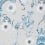 Papier peint Euphoria Romo China blue W448-05