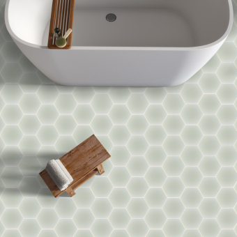 Uni Hexagone  Carodeco cement tile