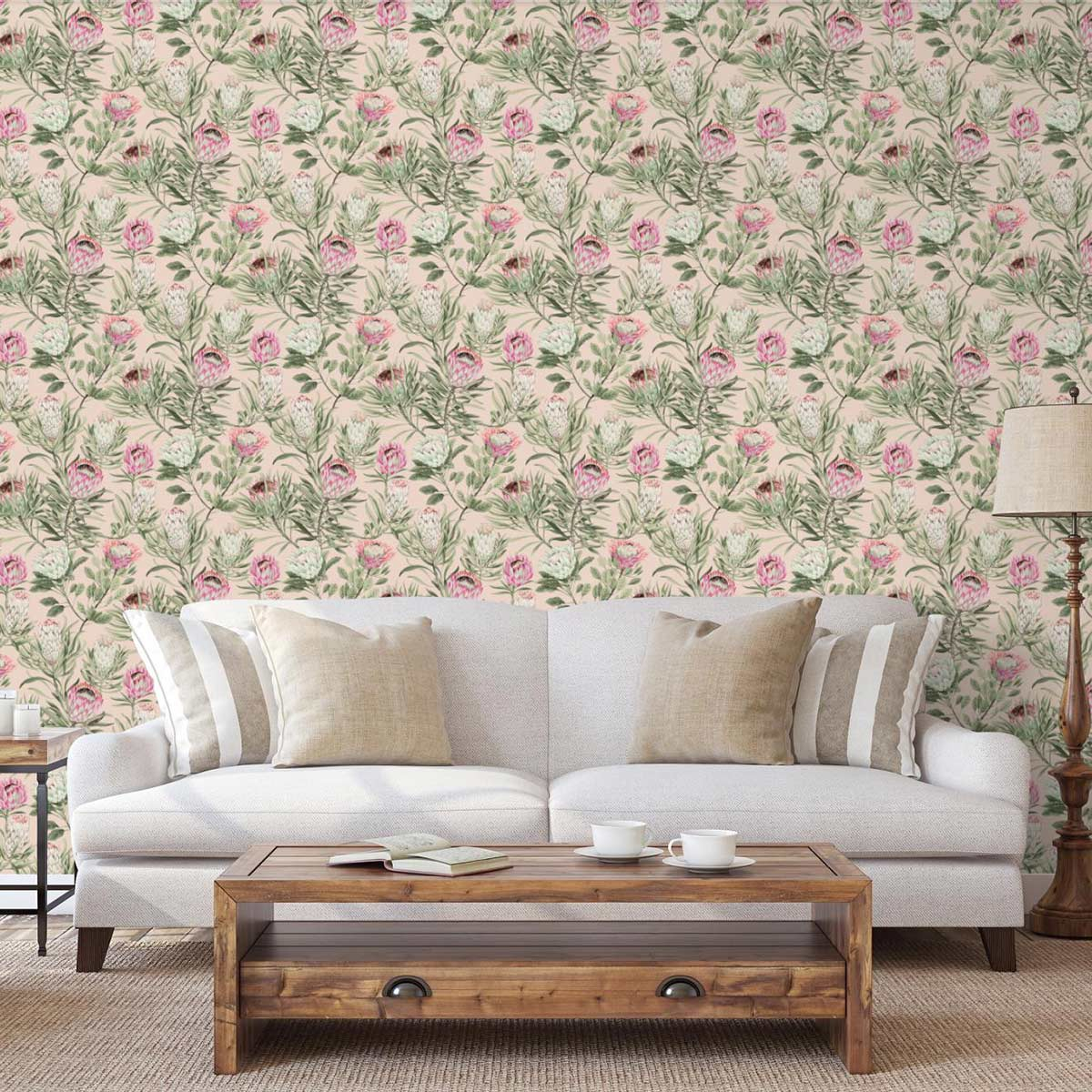 Protea Wallpaper – York Wallcoverings
