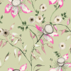 Carta da parati Dream Blossom Carta da parati Dream Blossom York Wallcoverings White Green BL1793 York Wallcoverings