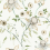 Carta da parati Dream Blossom York Wallcoverings White Green BL1793