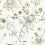 Papier peint Dream Blossom York Wallcoverings White Green BL1793