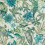 Carta da parati Rainforest York Wallcoverings Cream Green BL1705