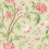 Carta da parati Teahouse Floral York Wallcoverings Cream Coral BL1781