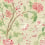 Papier peint Teahouse Floral York Wallcoverings Cream Coral BL1781