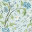 Papel pintado Teahouse Floral York Wallcoverings Light blue BL1784