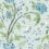 Papier peint Teahouse Floral York Wallcoverings Light blue BL1784