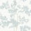 Papel pintado Lunaria Silhouette York Wallcoverings White Cloud Blue BL1802