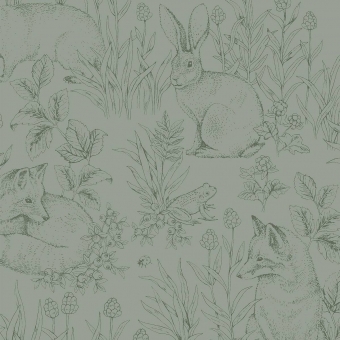 Papier peint Forest Friends