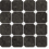 Mosaik Ottagono Edimax Black 46N3W2