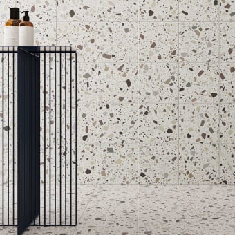 Confetti Bianco Beige Porcelain stoneware