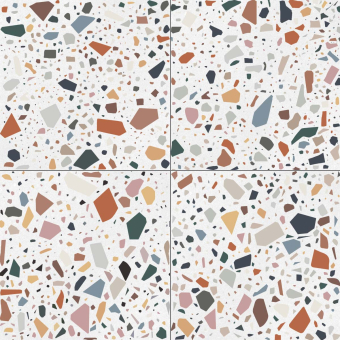 Confetti Bianco Multicolor Porcelain stoneware