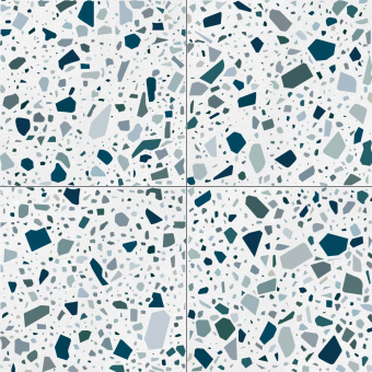 Confetti Bianco Petrolio Porcelain stoneware