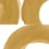 Papel pintado Not a Circle Casadeco Jaune d'Or 88452414