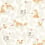 Woodland Friends Wallpaper Casadeco Gris duvet 88279807