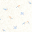 Papel pintado Flying Bird Casadeco Bleu ciel 88316471