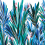 Papeles pintados panorámico Jardins Suspendus Eden Casadeco Bleu 85266411