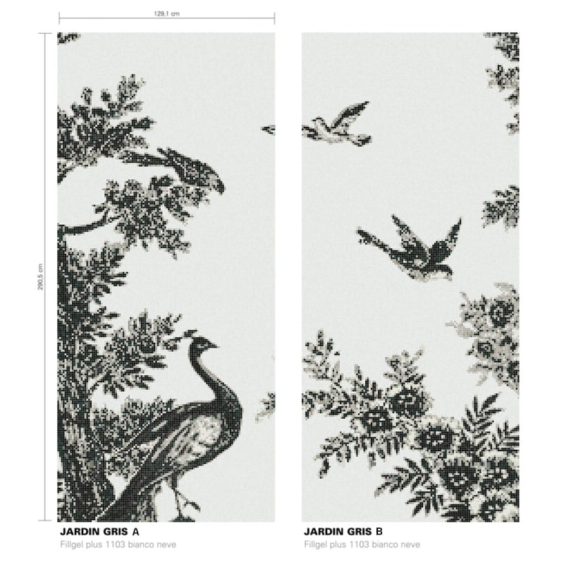 Jardin Gris Mosaic Bisazza