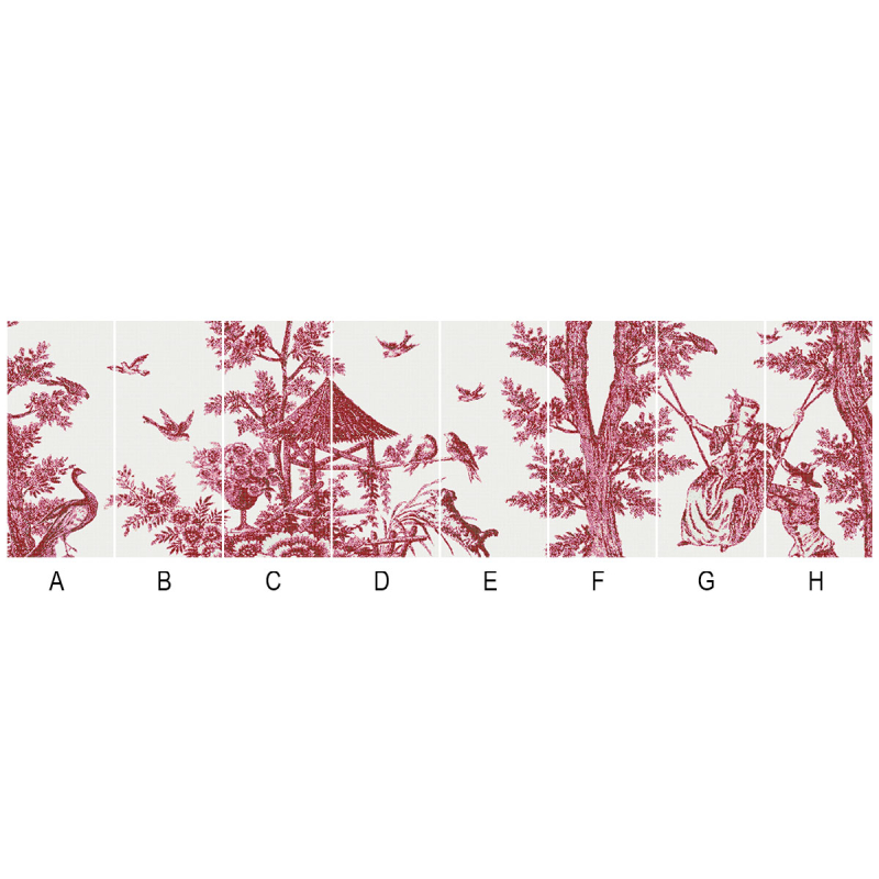 Jardin Rouge Mosaic Bisazza