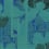 Tissu Nagano Armani Casa Veronese/Blu TE024-024