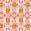 Carta da parati panoramica Flower Grotesque Texturae Pink 221227-pink