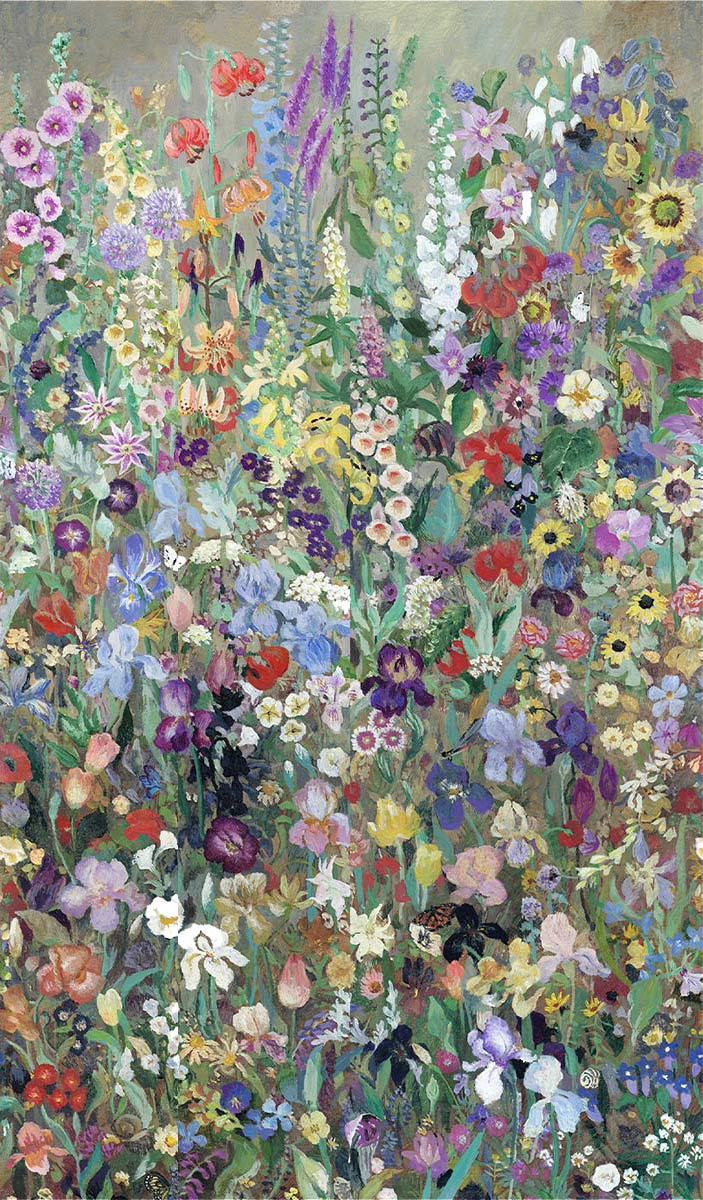 Papier peint panoramique Floribunda Magna - House of Hackney