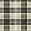 Papier peint Countryside Plaid Mindthegap Charcoal WP30011