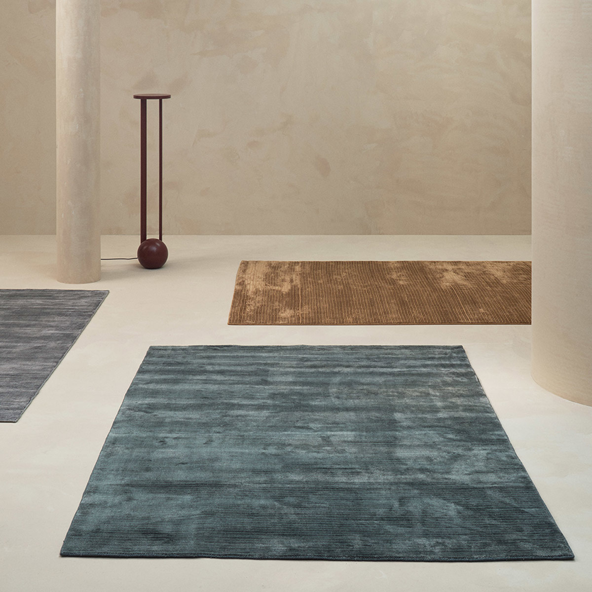 ラグ・カーペット linie design rug Linie_Design_Drift_Line_terrac