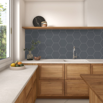 Solid Colors hexagon cement Tile