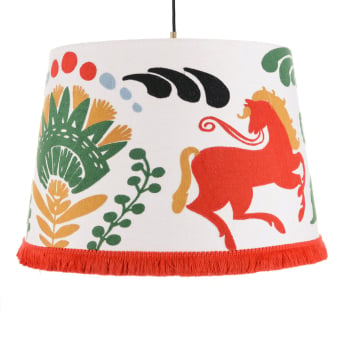 Horse Parade suspension Lampshade