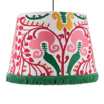 Hungarian Embroidery suspension Lampshade