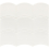 Porzellan Steinzeug Wave Équipe White 28838