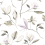 Papel pintado Blooming Masureel Lilac ZEN005