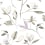 Papel pintado Blooming Masureel Lilac ZEN005