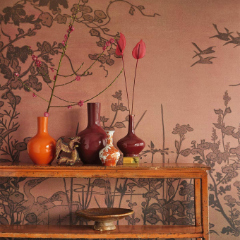 Papier peint panoramique Aurore - Emerald