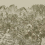 Papier peint panoramique Misty Mountain Eijffinger Vert 333474
