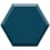Hexa D Porcelain stoneware Bardelli Blu HEXA 14 D Blu