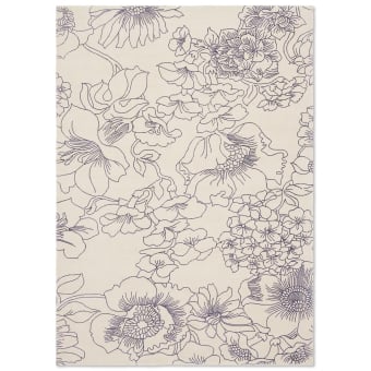 Teppich Linear Floral