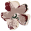 Shaped Magnolia Rug Ted Baker Burgundy 162303200001