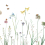 Carta da parati panoramica Butterfly Garden Artwallz Paris Multi ARTbutterflygarden
