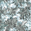 Papier peint panoramique Stromboli London Art Bleu/Vert MRN06-04