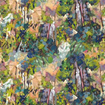 Forêt Impressionniste Fabric
