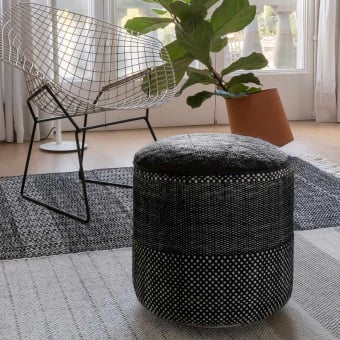 Pouf Tres Persian Negro