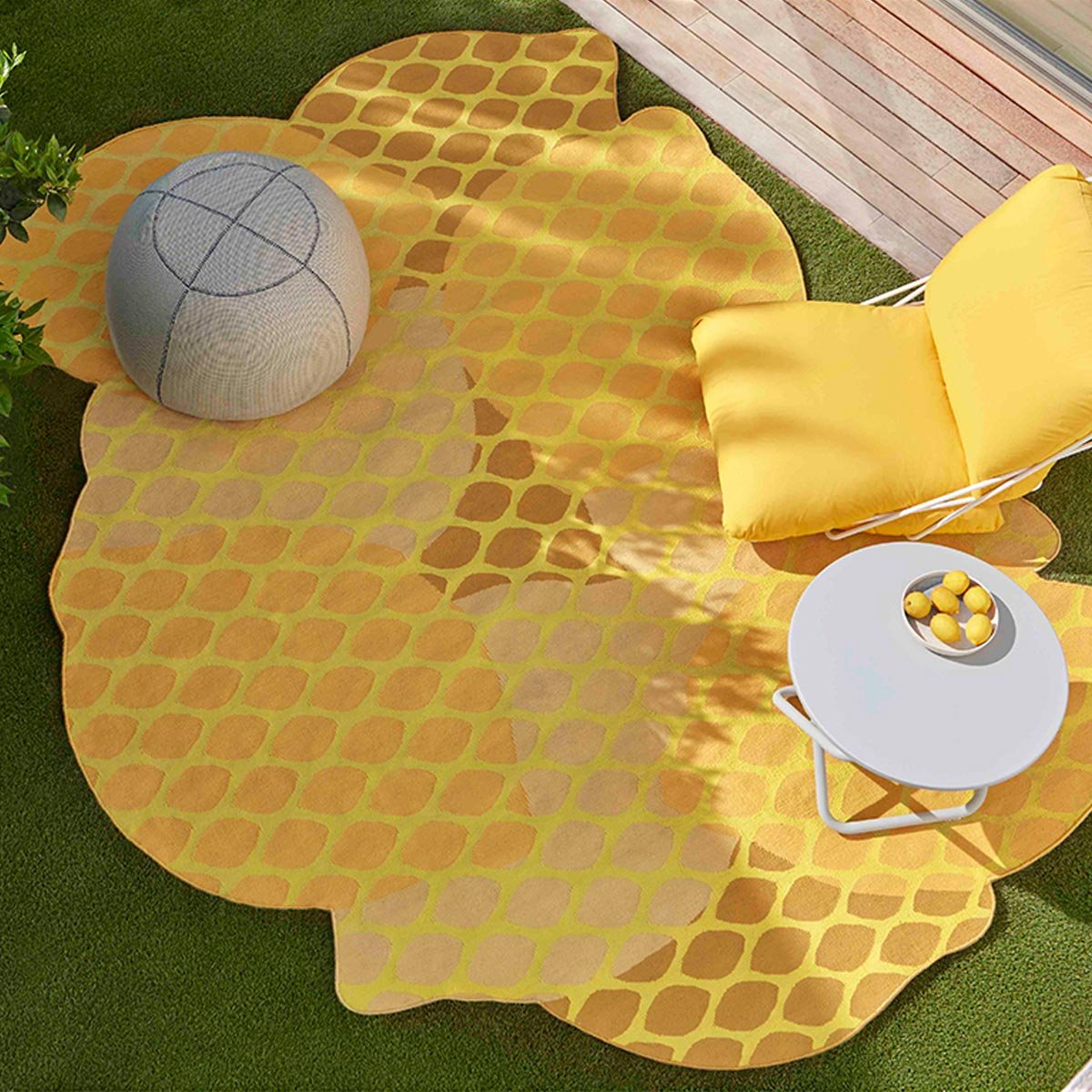 Citrus Lemon in-outdoor Rugs - Gan Rugs