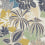 Frondoso Wallpaper Osborne and Little Petrol/gold W7855-04