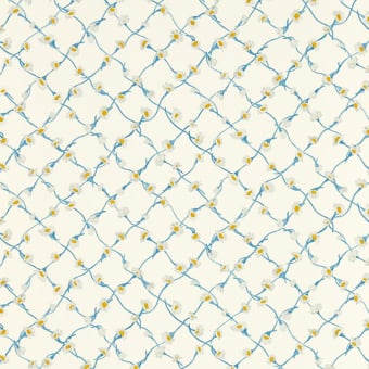 Daisy Trellis Wallpaper