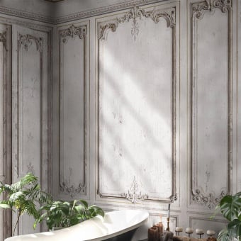 Papier peint panoramique Boiseries Haussmann